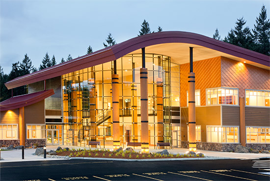 Nisqually Indian Tribe Administration Building Front